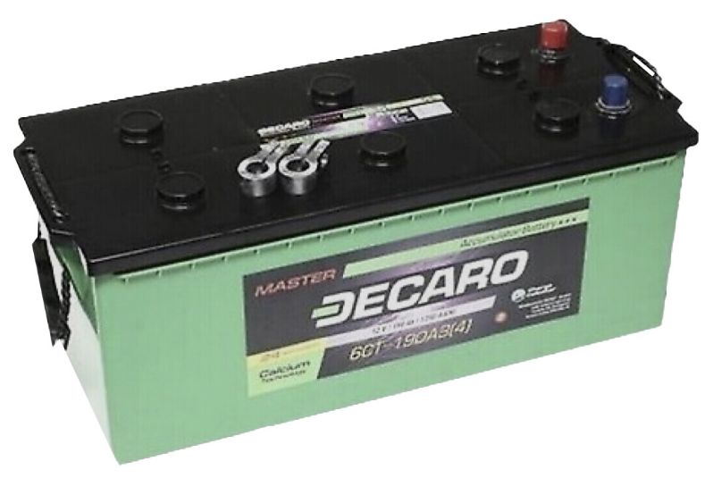 Акумулятор 190Ah-12v DECARO MASTER (513х223х217), R,EN1250